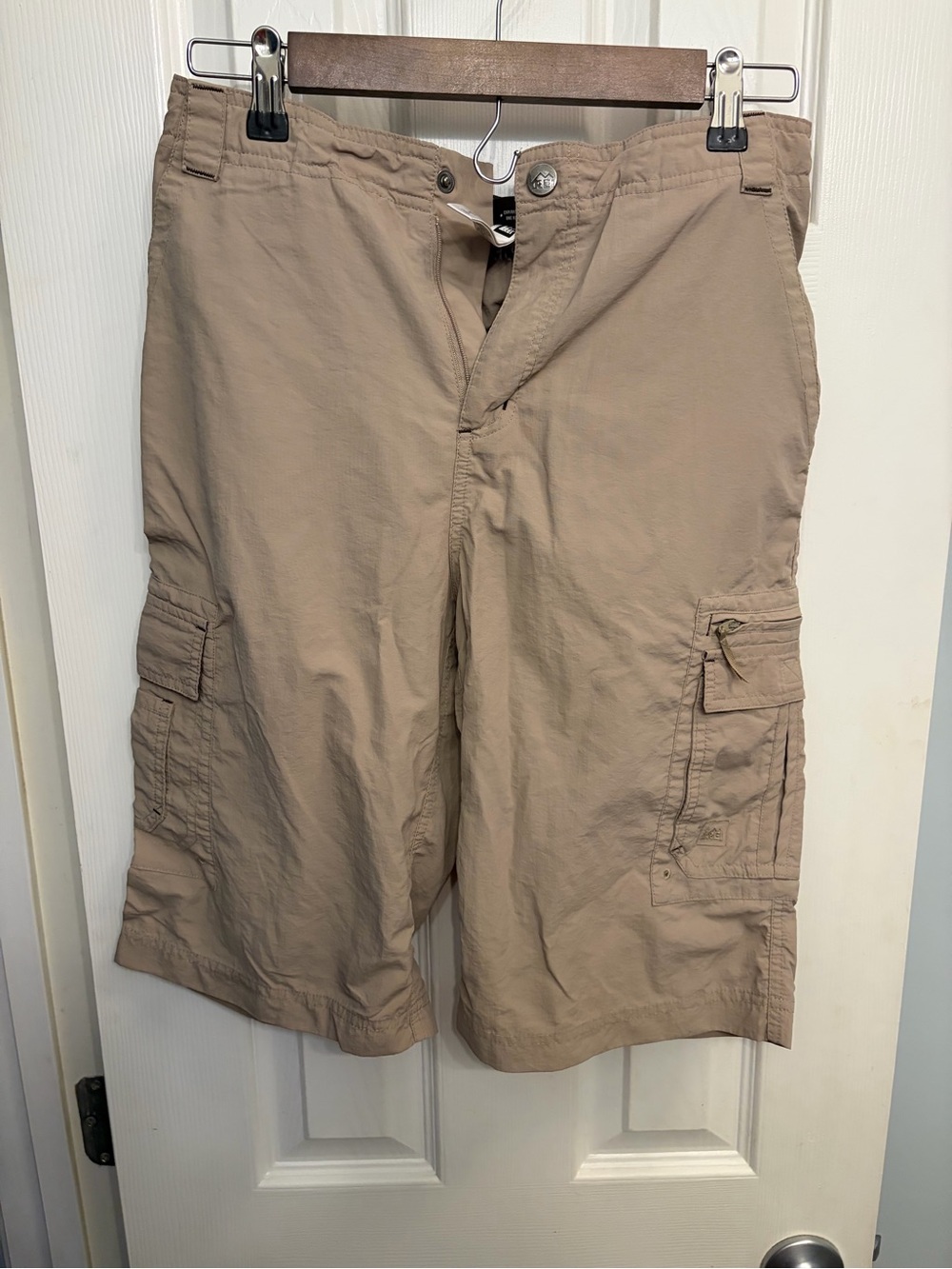 REI Boy’s Cargo Shorts in Light Khaki